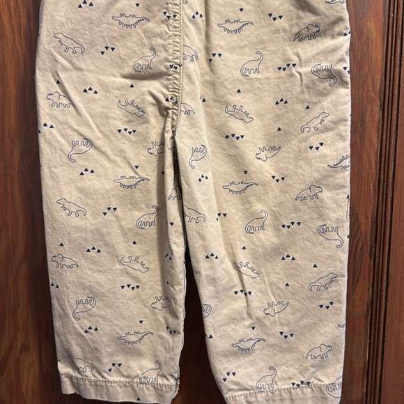 Carter’s Tan Dinosaur Overalls - Picture 9 of 9